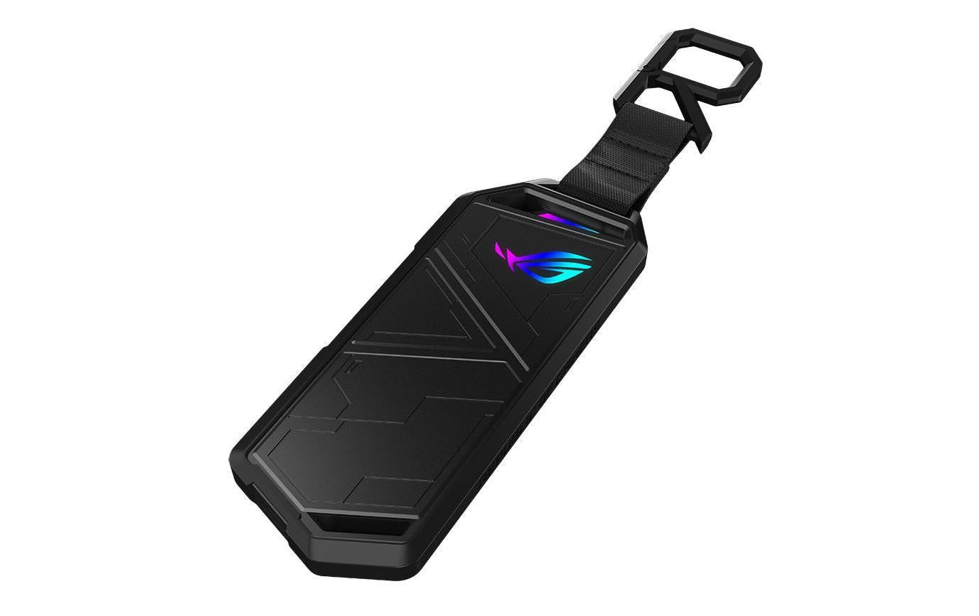 ASUS ROG Strix Arion – 1-Bay SSD-Gehäuse – USB 3,2 Gen 2 (10 Gbit/s), USB-C, für M.2 (PCI-Express, NVMe)