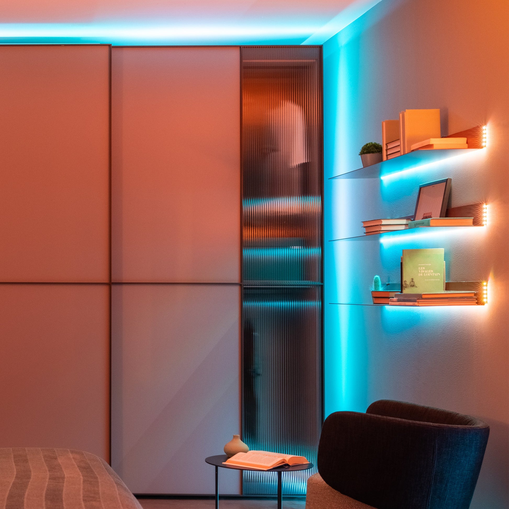 Twinkly LED-Strip 1,5 m – Erweiterung, RGB, WLAN/Bluetooth – für Twinkly Line – IP20 – 1 Stk. – Schwarz