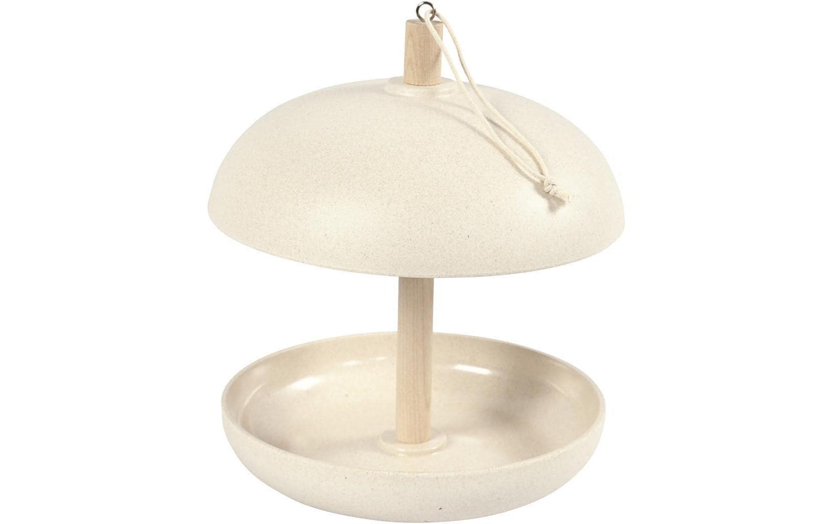 Creativ Company Vogelhaus – Ø 20 × 23,5 cm – Bambus, beige