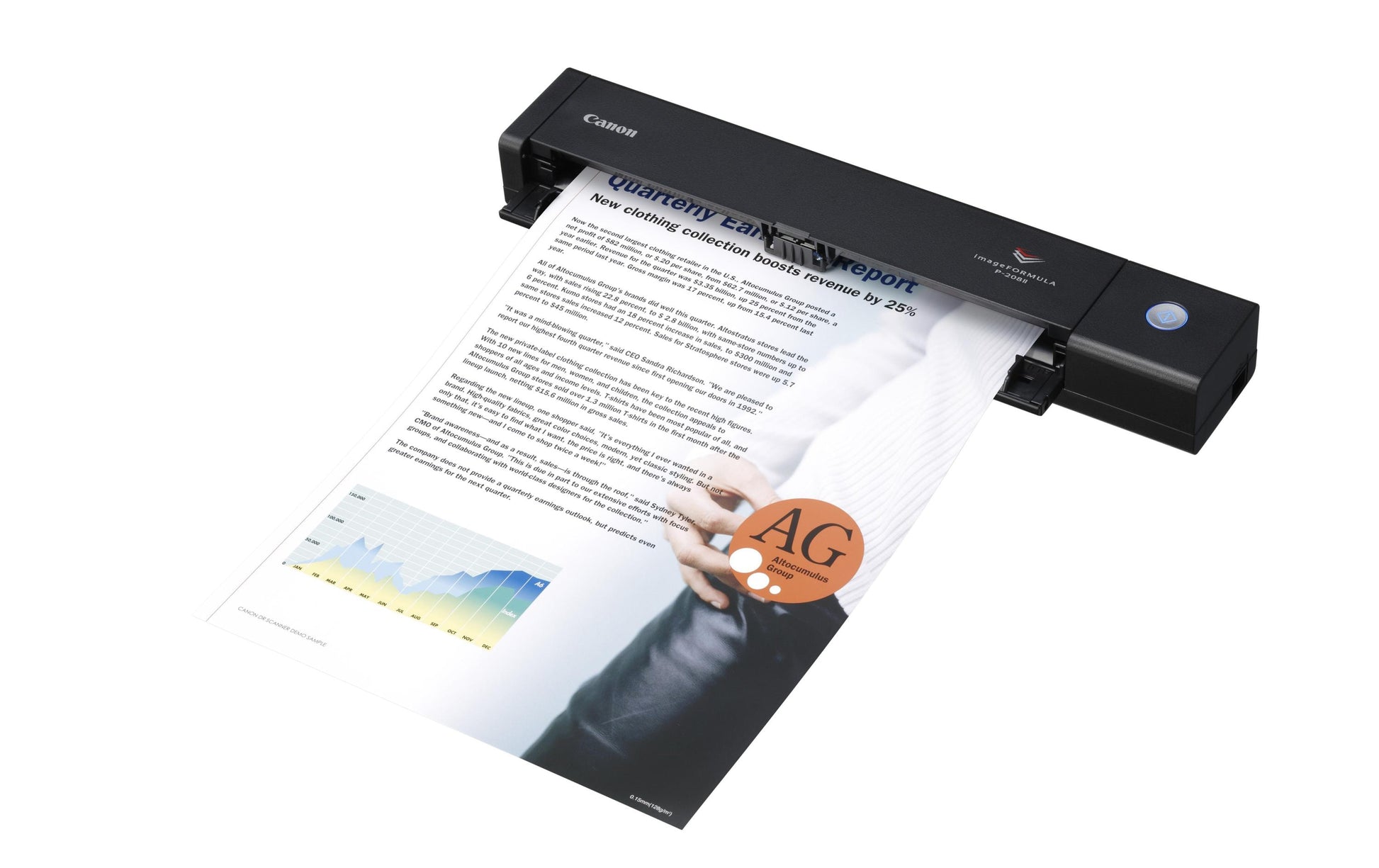 Canon imageFORMULA P-208II – Dokumentenscanner, Legal, Duplex, 8 ppm, 600 dpi, ADF 1 Blatt, USB