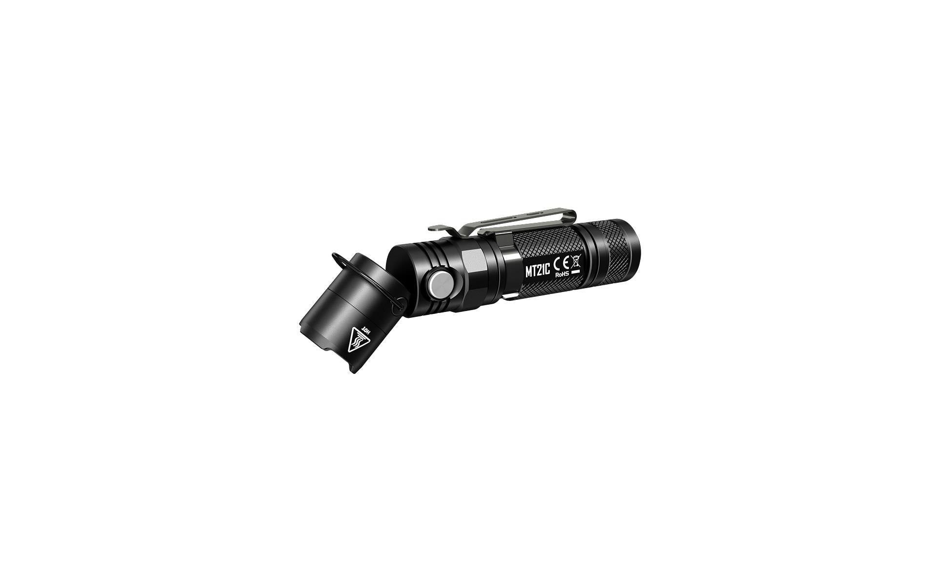 Nitecore Taschenlampe MT21C – 1000 lm, 184 m, IPX8, Akkubetrieb 3400 mAh – Schwarz