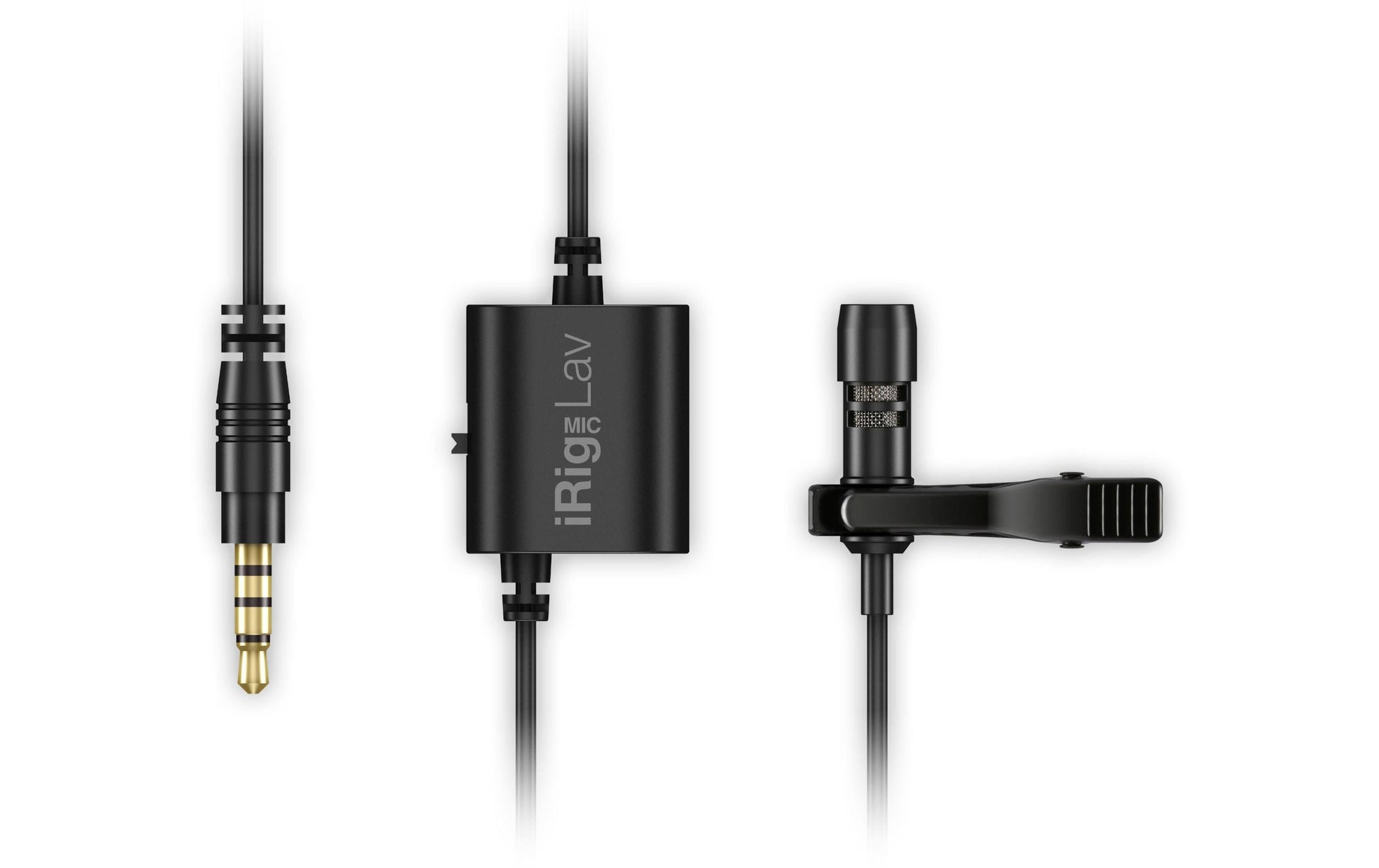 IK Multimedia iRig Mic Lav – Lavaliermikrofon – 3,5 mm Klinke, kabelgebunden, 30–16'000 Hz, für iOS/Android