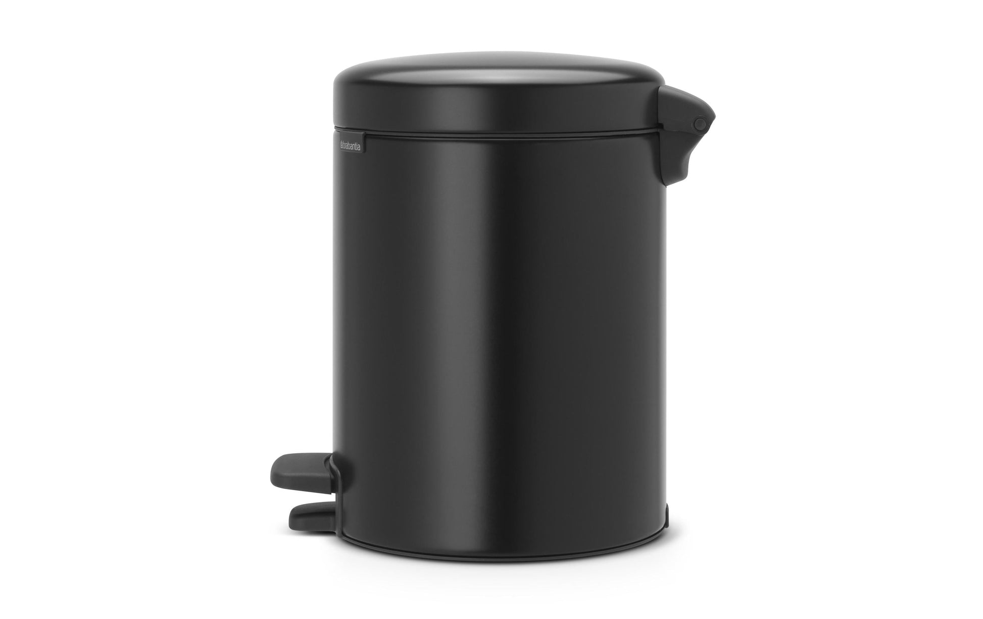 Brabantia NewIcon Papierkorb – 5 l – Edelstahl – Ø 206 × H 291 mm