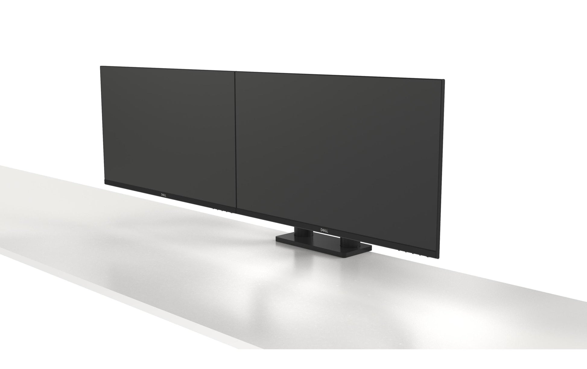 DELL MDA20 – Tischhalterung, Dual, bis 27", VESA 100 × 100 mm, 10 kg, höhenverstellbar, neigbar, schwarz