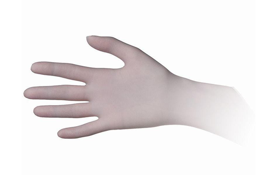 SecondSkin – Einweghandschuhe Latex – M, 100 Stück – Beige