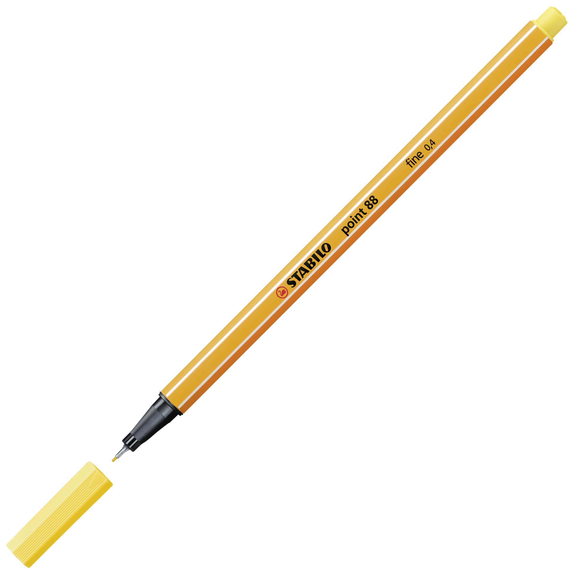 STABILO point 88 Fineliner 0,4 mm – gelb