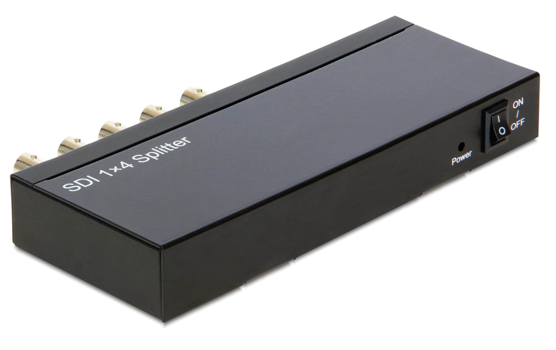 DeLOCK 3G-SDI-Splitter, 1×4, BNC, aktiv, externes Netzteil, bis 1080p