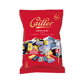 Cailler Napolitains – 7 Sorten, einzeln verpackt, 500 g