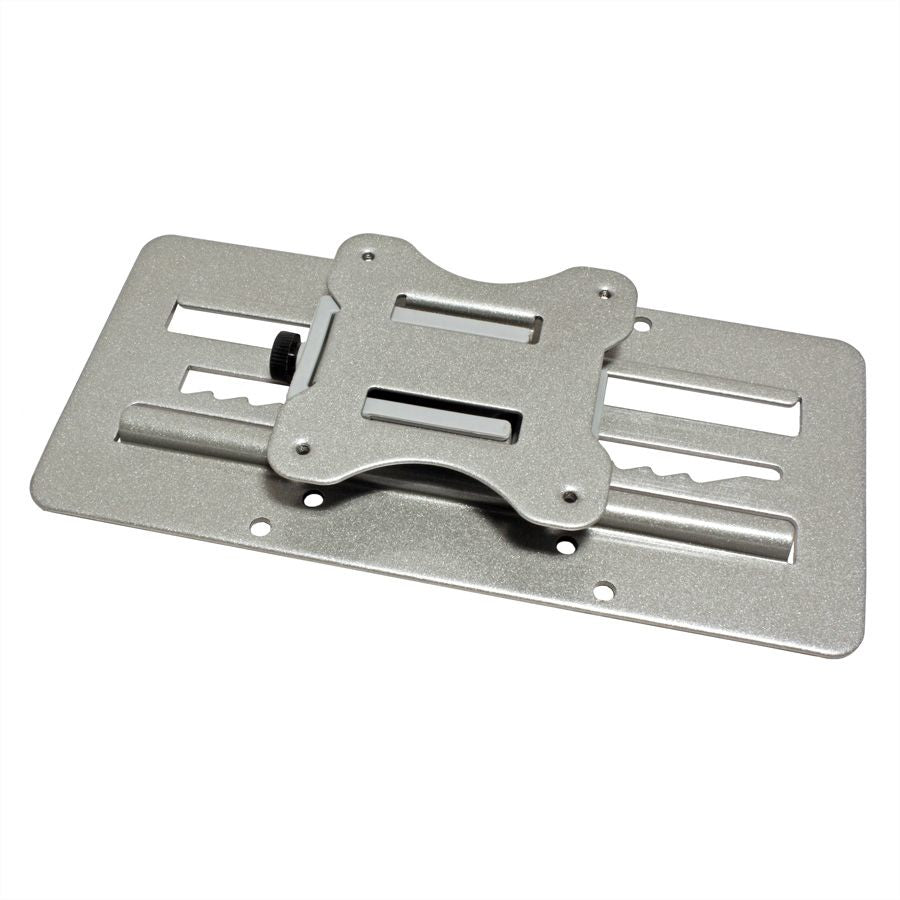 ROLINE VESA-Adapterplatte – bis 27" – VESA 75×75/100×100 mm – bis 8 kg/Monitor – höhenverstellbar – silber