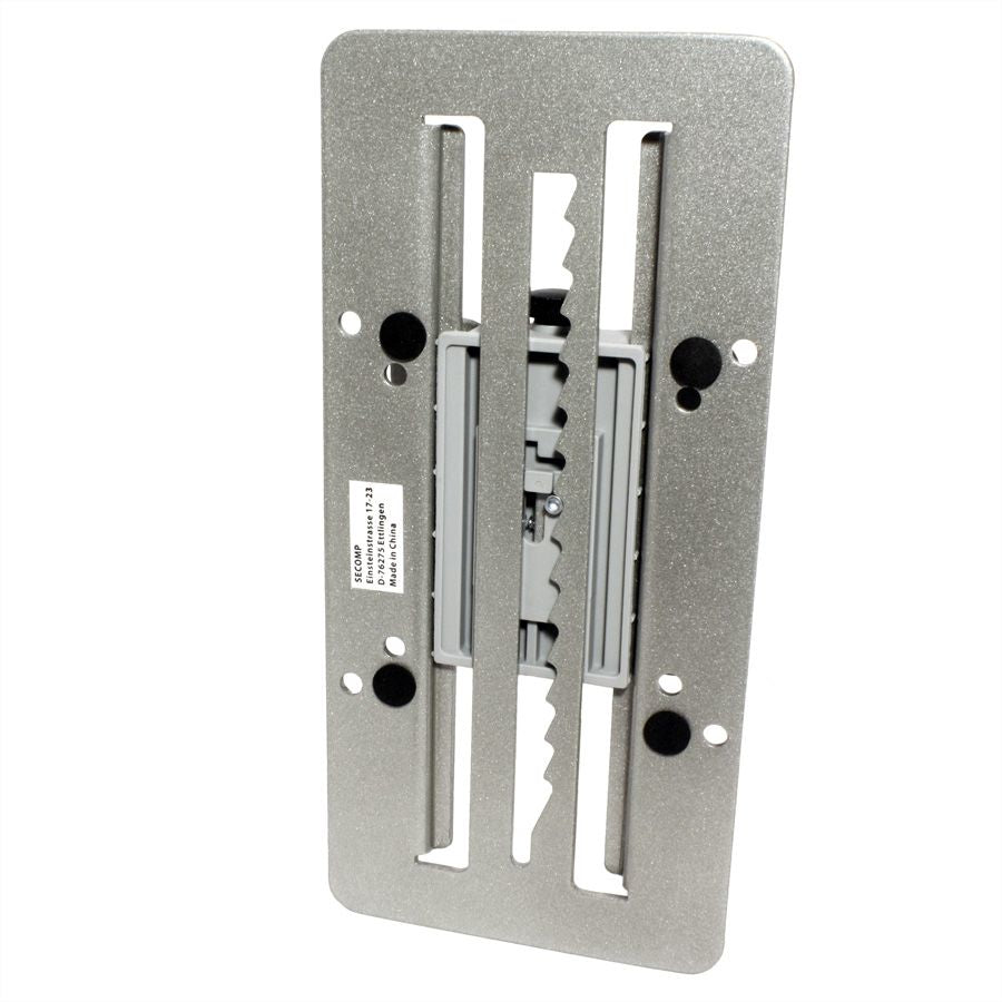 ROLINE VESA-Adapterplatte – bis 27" – VESA 75×75/100×100 mm – bis 8 kg/Monitor – höhenverstellbar – silber