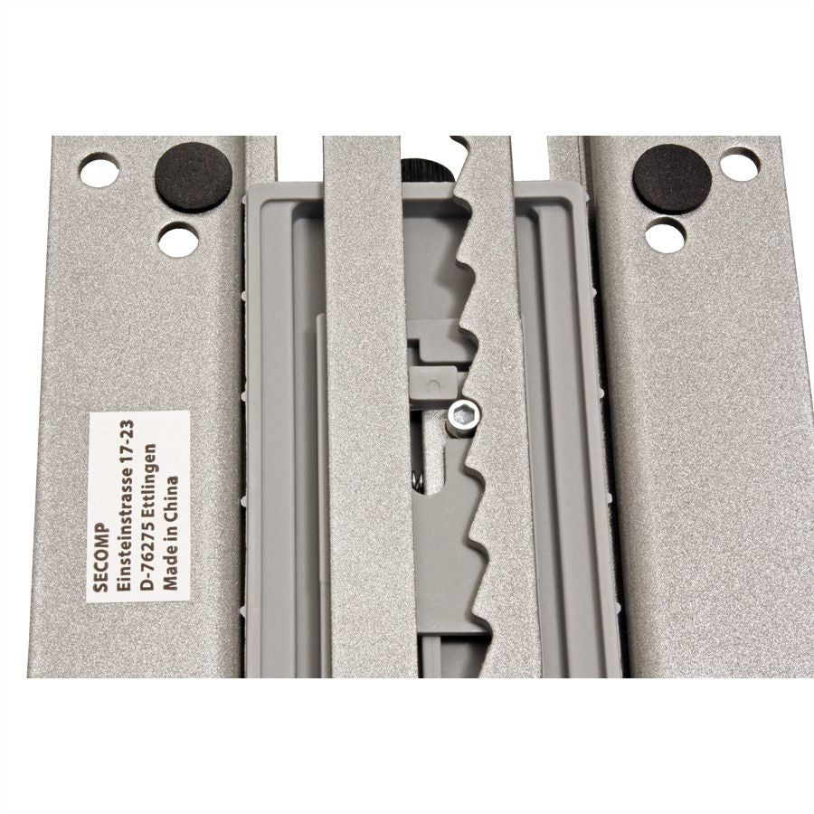 ROLINE VESA-Adapterplatte – bis 27" – VESA 75×75/100×100 mm – bis 8 kg/Monitor – höhenverstellbar – silber