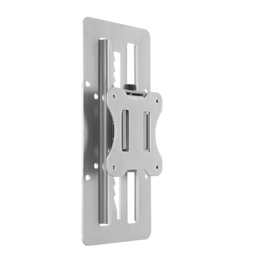 ROLINE VESA-Adapterplatte – bis 27" – VESA 75×75/100×100 mm – bis 8 kg/Monitor – höhenverstellbar – silber