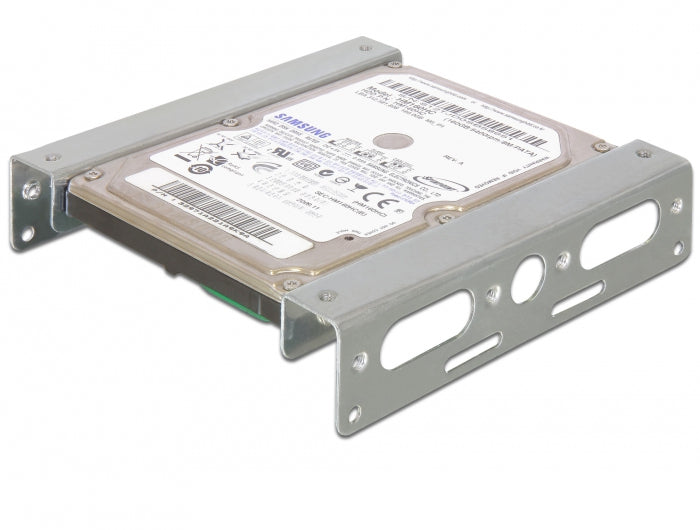 DeLOCK 18282 – HDD-Montageset – für 2,5" HDD in 3,5", inkl. 8 Schrauben, Silber