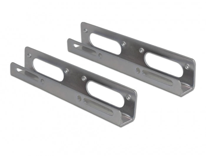 DeLOCK 18282 – HDD-Montageset – für 2,5" HDD in 3,5", inkl. 8 Schrauben, Silber