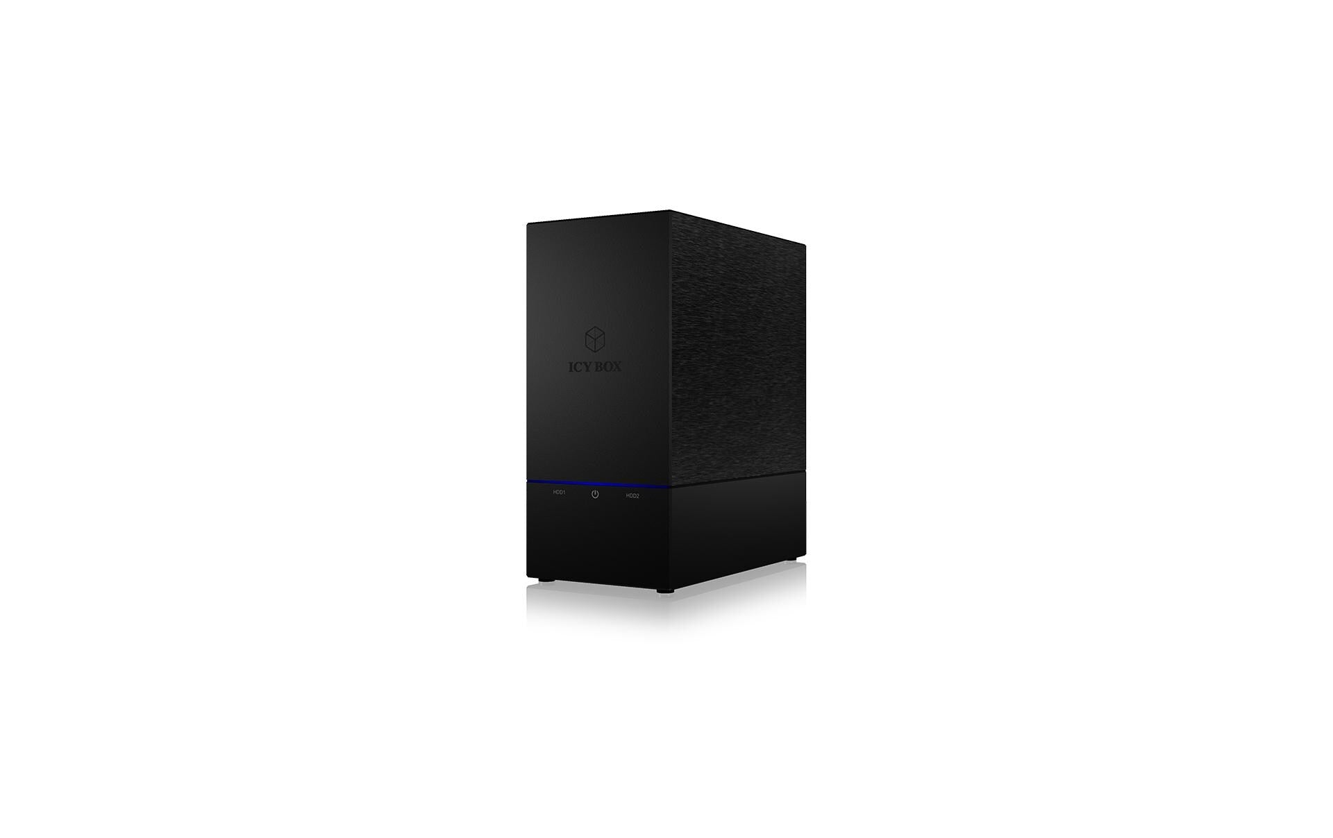 ICY BOX IB-RD3621U3 – 2-Bay Desktop Gehäuse – USB 3.0, für 3,5" HDD, SATA