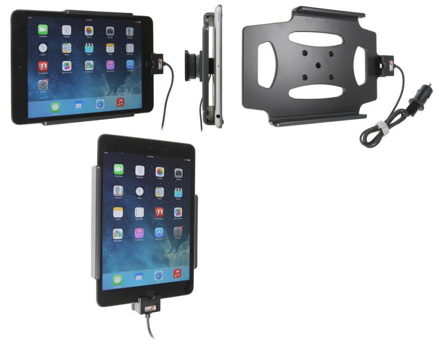 Brodit Fahrzeug-Dock für Apple iPad mini 2. bis 3. Generation – 12 V (Zigarettenanzünder) – Schwarz