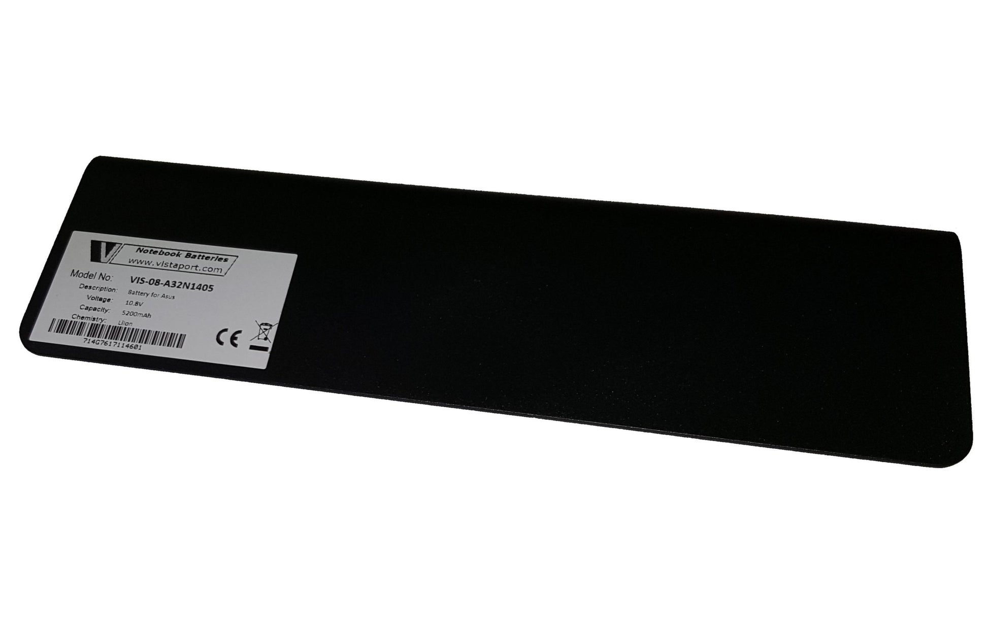 Vistaport Notebook-Akku – für Asus G551, G771, GL551 (unter anderem) – 56 Wh, 10,8 V – Schwarz