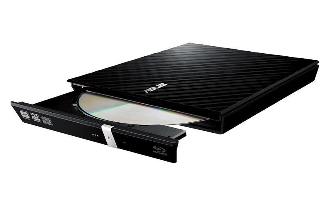 ASUS SDRW-08D2S-U Lite Speichergerät – USB 2.0, Slimline, Schwarz
