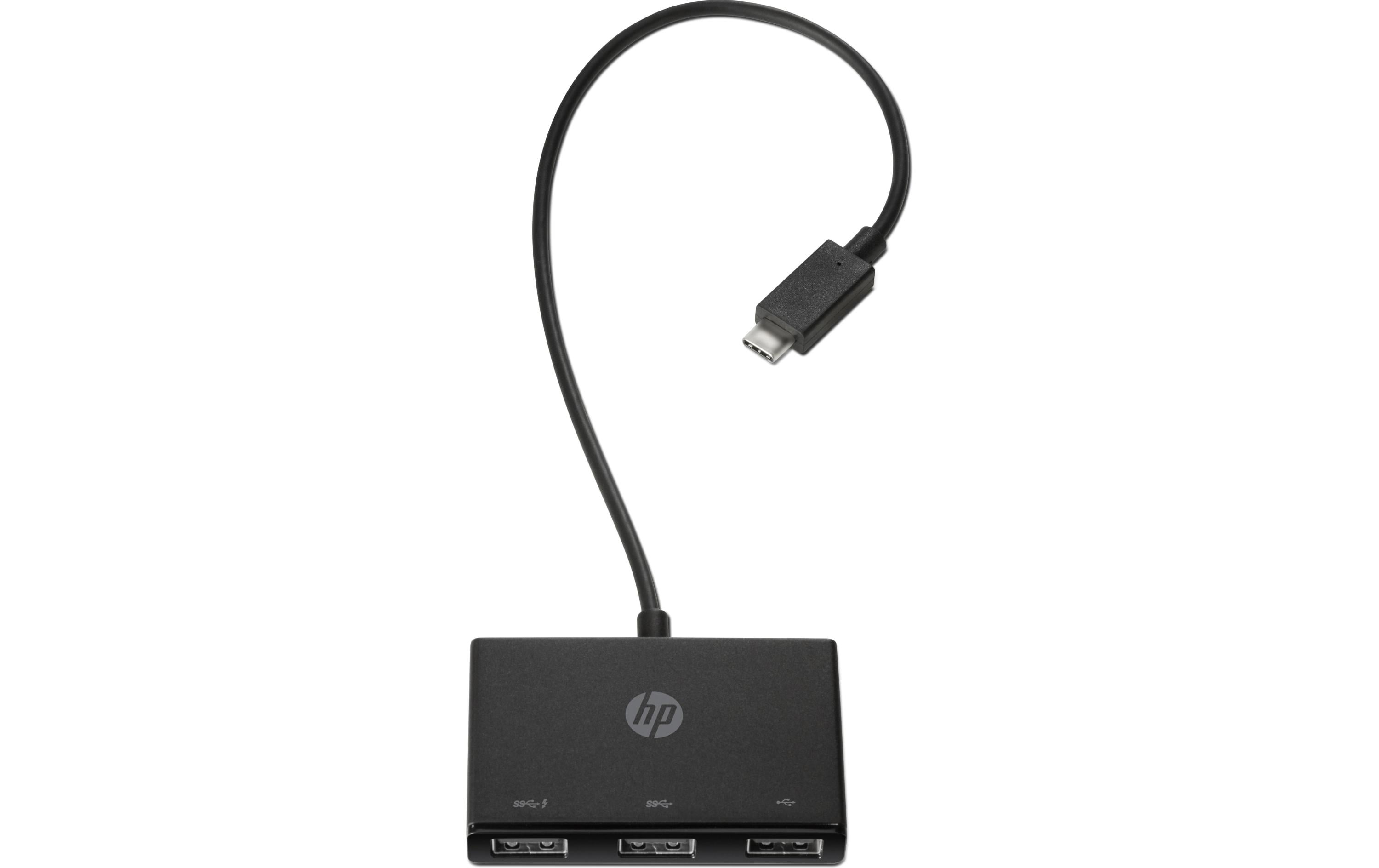 HP USB-Hub – USB-C, 3× USB-A, für HP ZBook/EliteBook/ProBook