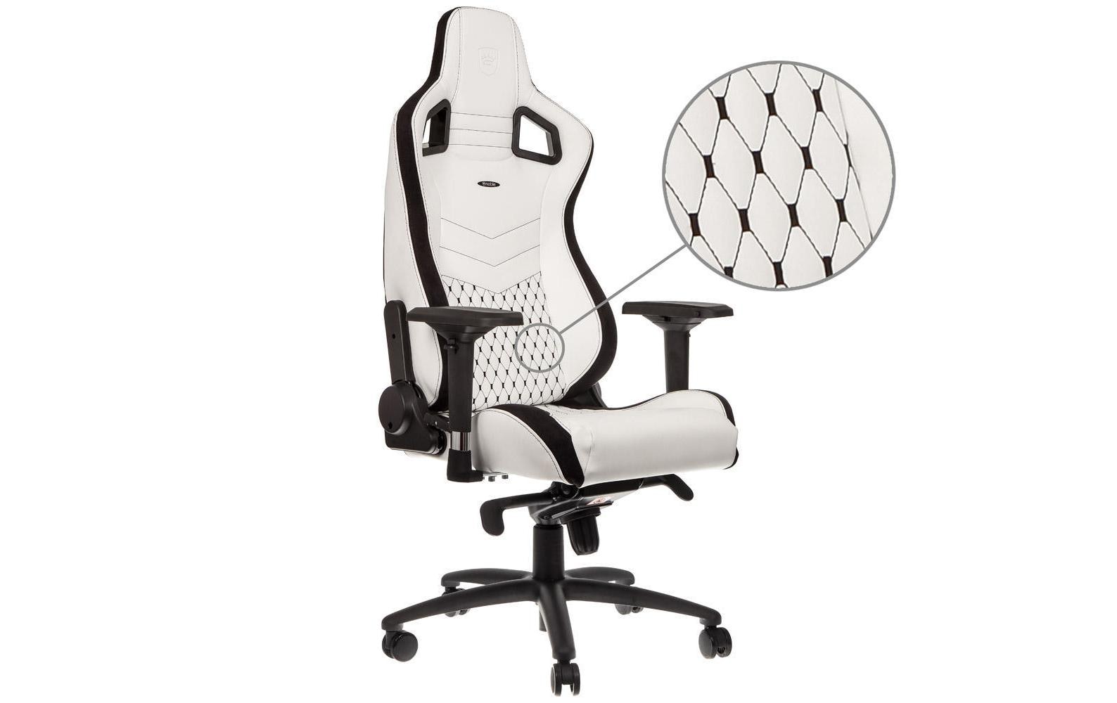 noblechairs Konferenzstuhl Epic – 35×56,5×141 cm, weiss