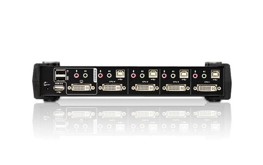 ATEN CS1784A – KVM-Switch 4×1, DVI-I/USB 2.0, 2560 × 1600, Audio, HDCP