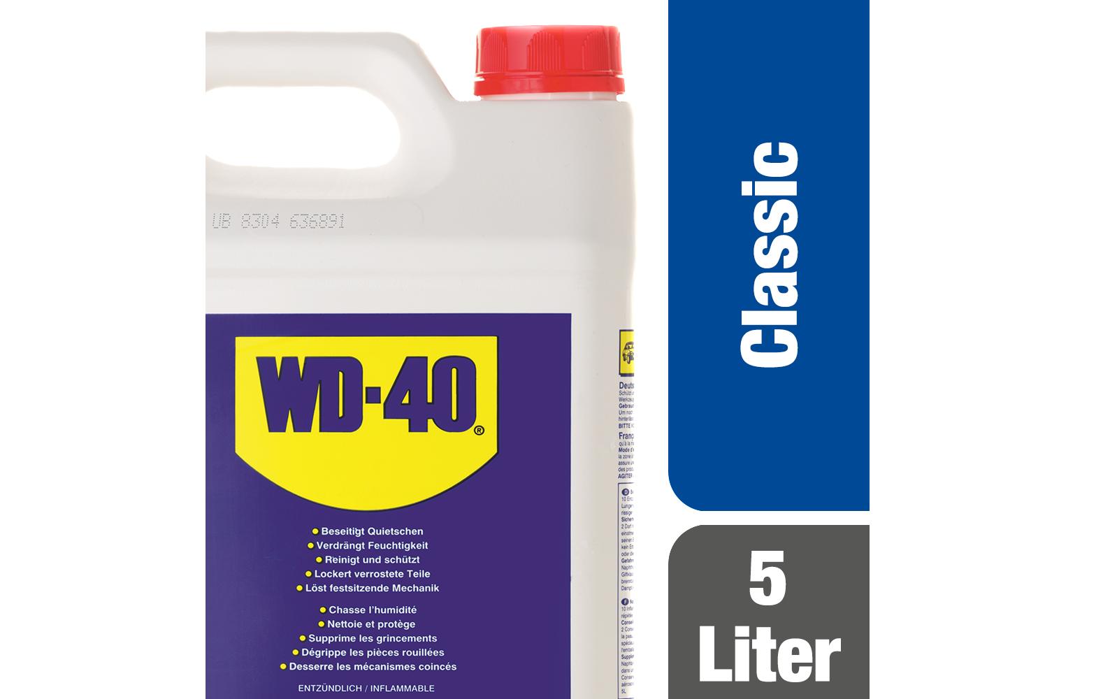 WD40 WD-40 49500 Allzweckreiniger für Metall, Kunststoff – Flasche – 5 l