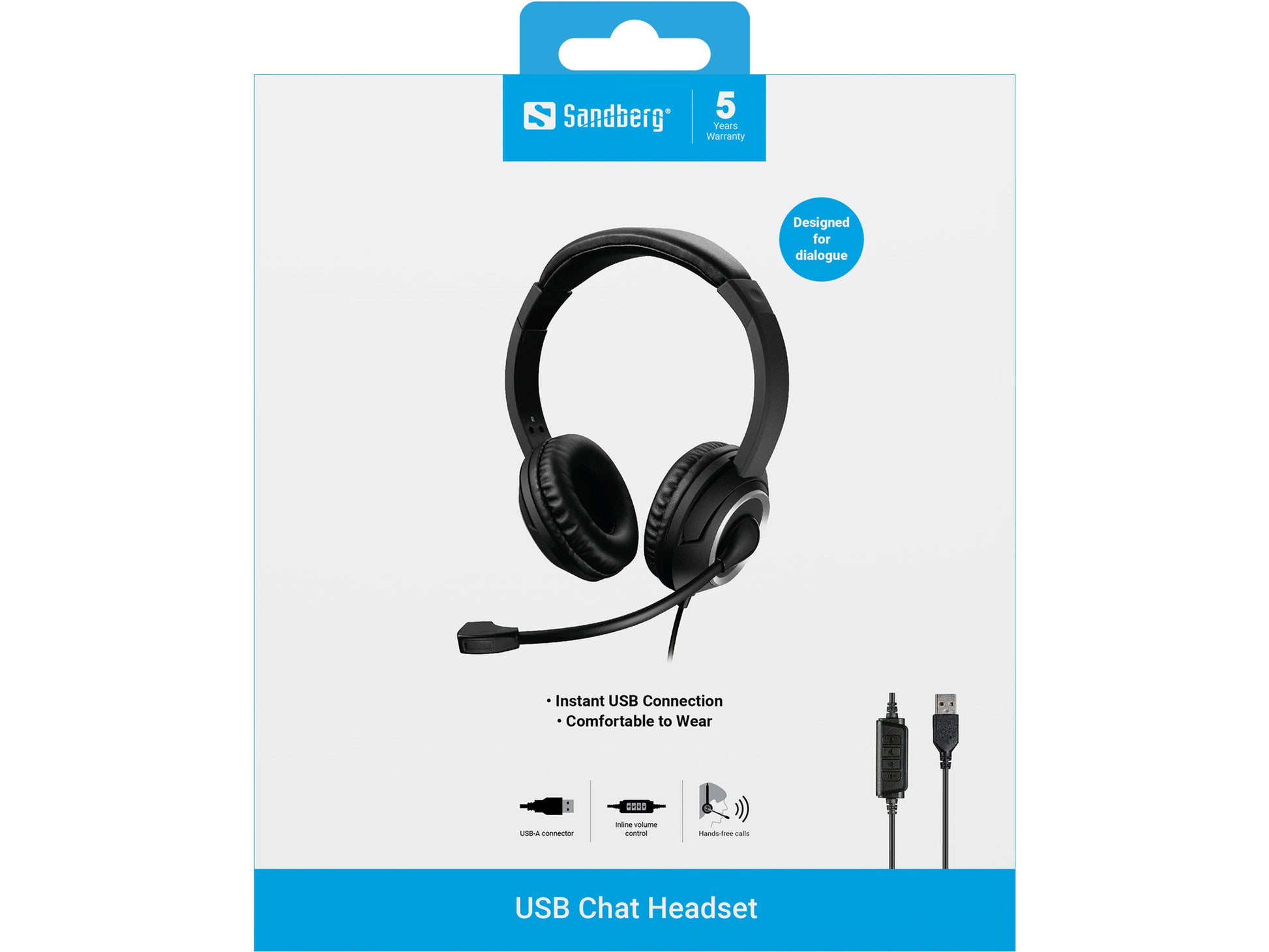 Sandberg USB Chat Headset – USB