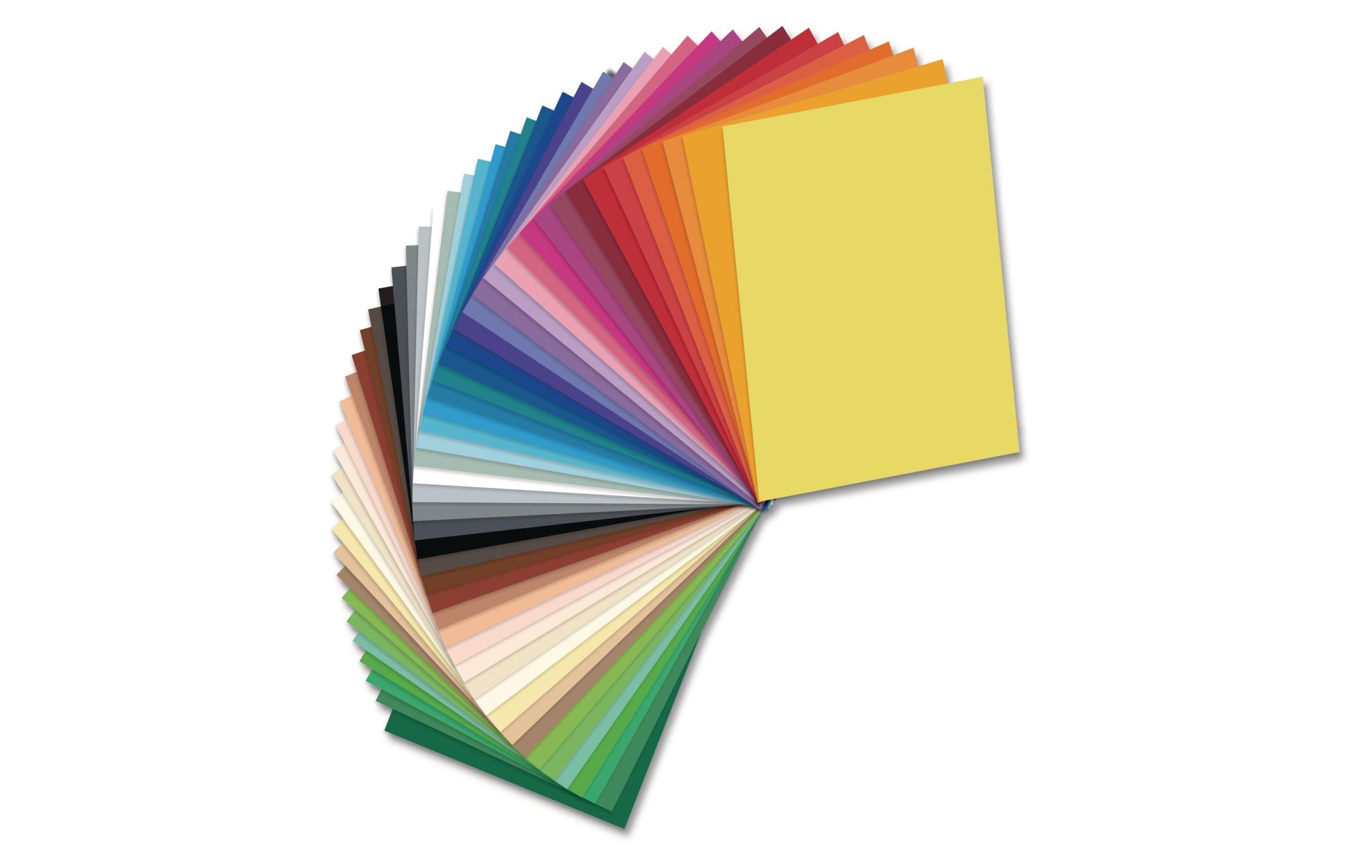 Folia Fotokarton, 35 × 50 cm, Mehrfarbig, 300 g/m², 50 Bogen