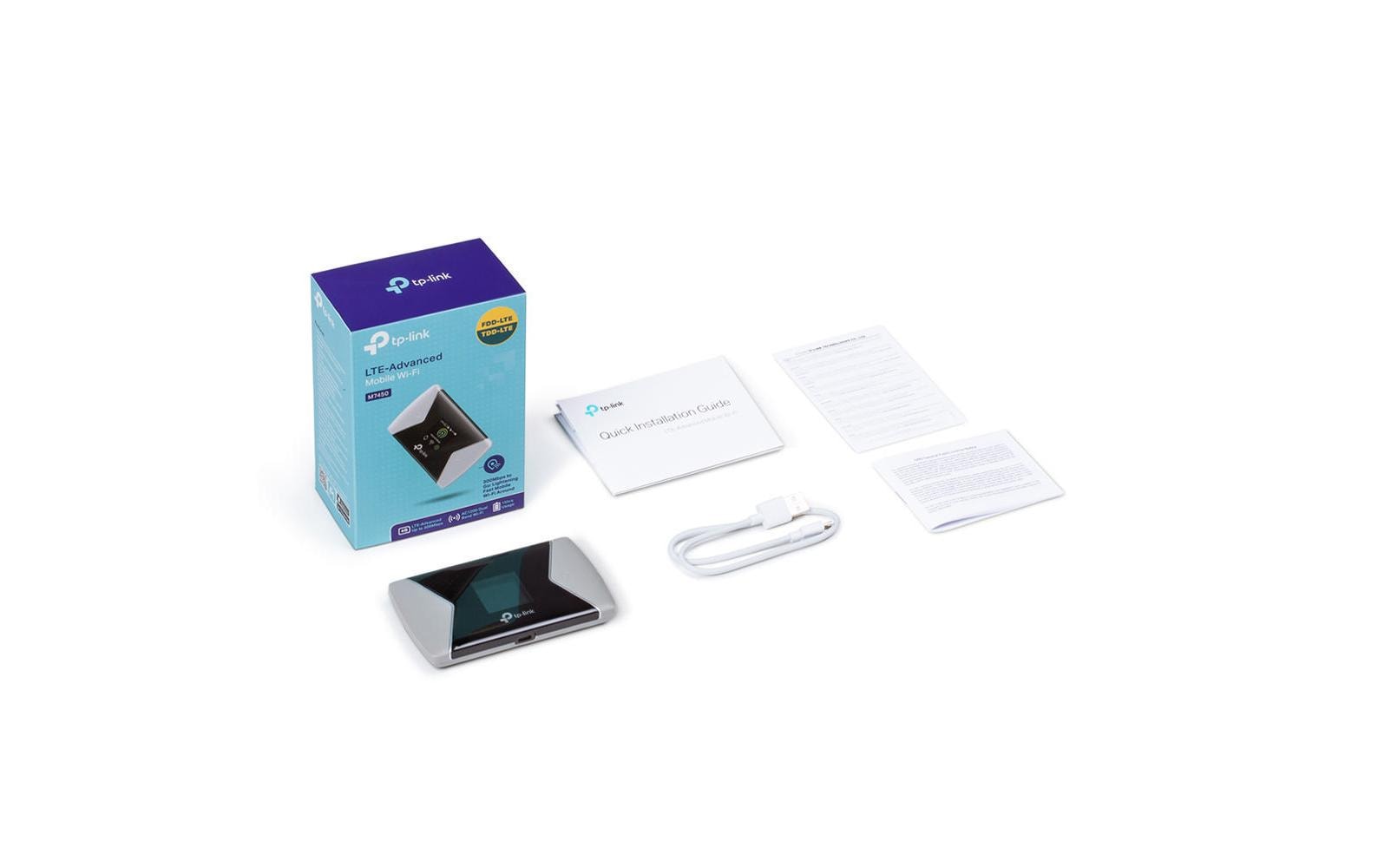 TP-Link M7450 – Mobiler 4G-Hotspot, Wi-Fi 5, bis 300 Mbit/s, 1,44", 3000 mAh