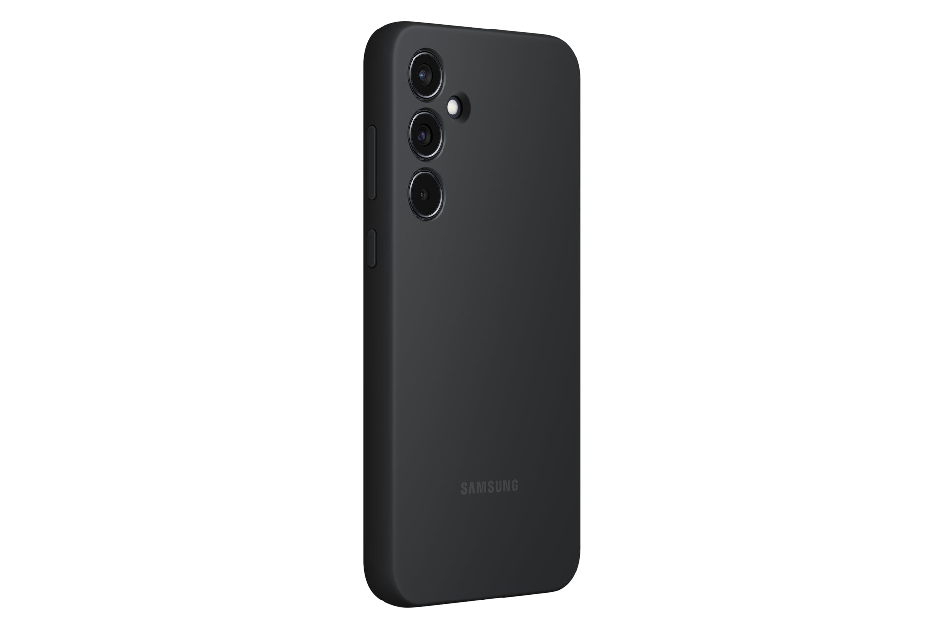Samsung Backcover – für Samsung Galaxy A55 5G – schwarz – Silikon – stossfest, kratzresistent