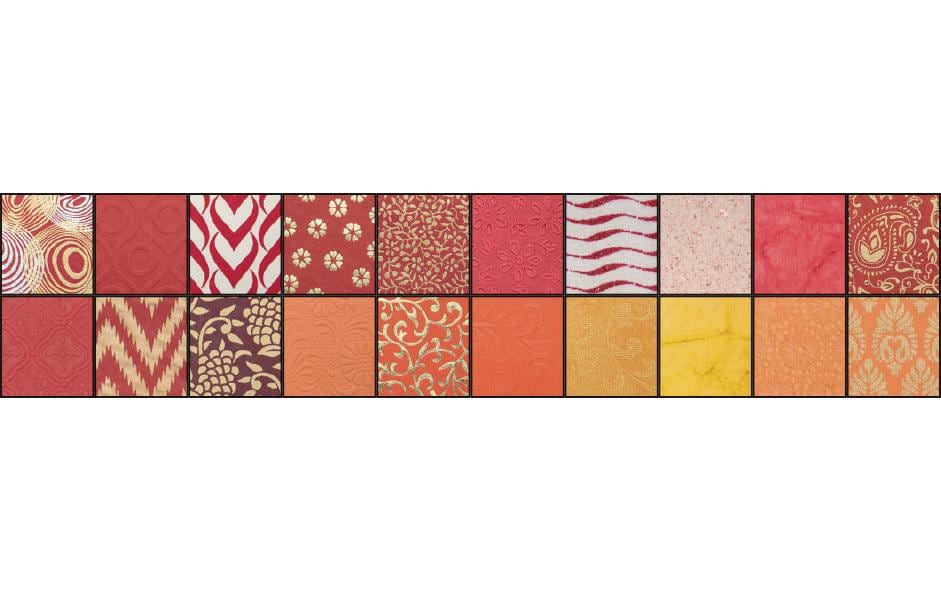 Folia Motivblock – A4 – 50–175 g/m² – sortiert – 20 Blatt