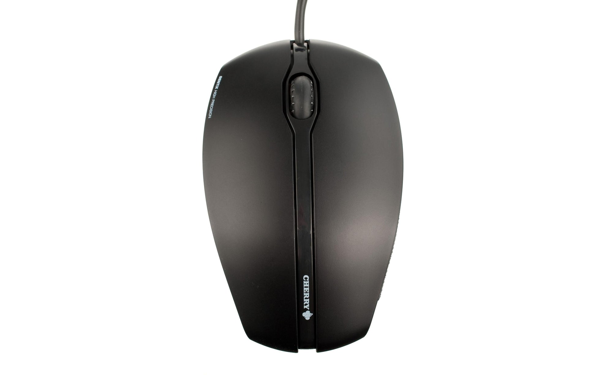 CHERRY Gentix Maus – kabelgebunden, USB-A, 1'000 dpi, 3 Tasten, beidhändig, schwarz