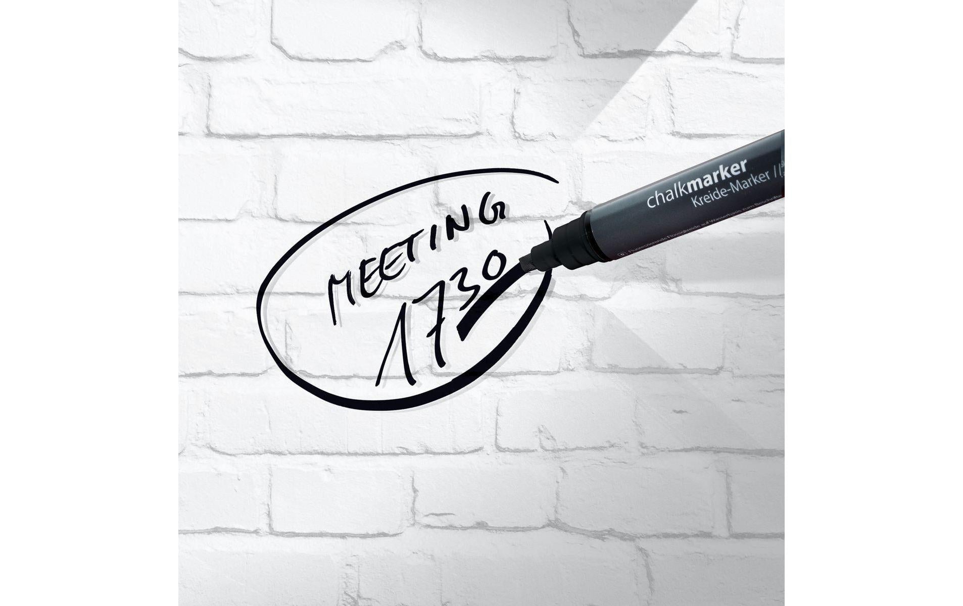 Sigel Whiteboard – 48 × 48 cm, Glas, magnetisch, Wandmontage