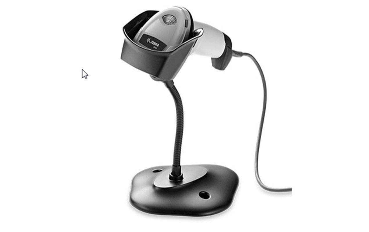 Zebra DS2208 – Barcodeleser – USB – Kit: Scanner + USB-Kabel + Ladestation