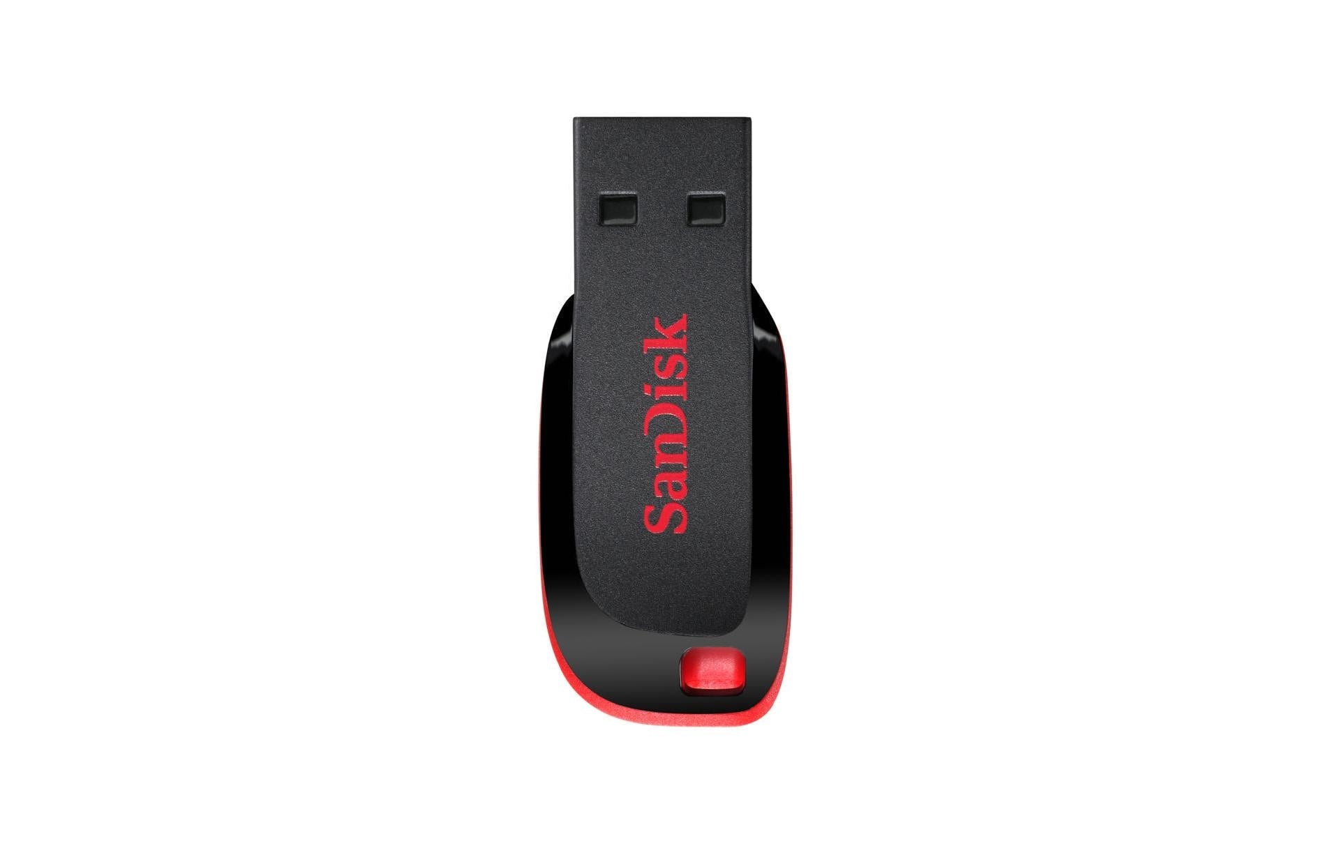 SanDisk Cruzer Blade USB-Stick – 32 GB, USB 2.0, Blister-Version