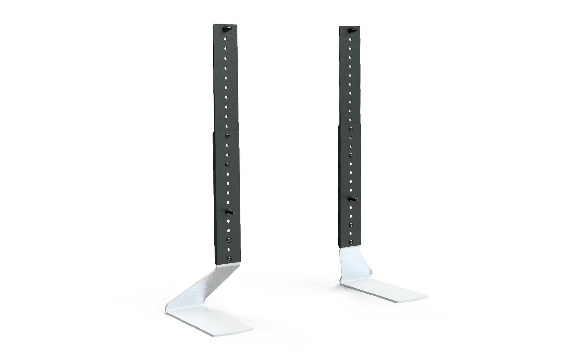 Erard Displayständer, fix, für 40–65″, VESA 800×400, bis 30 kg, silber