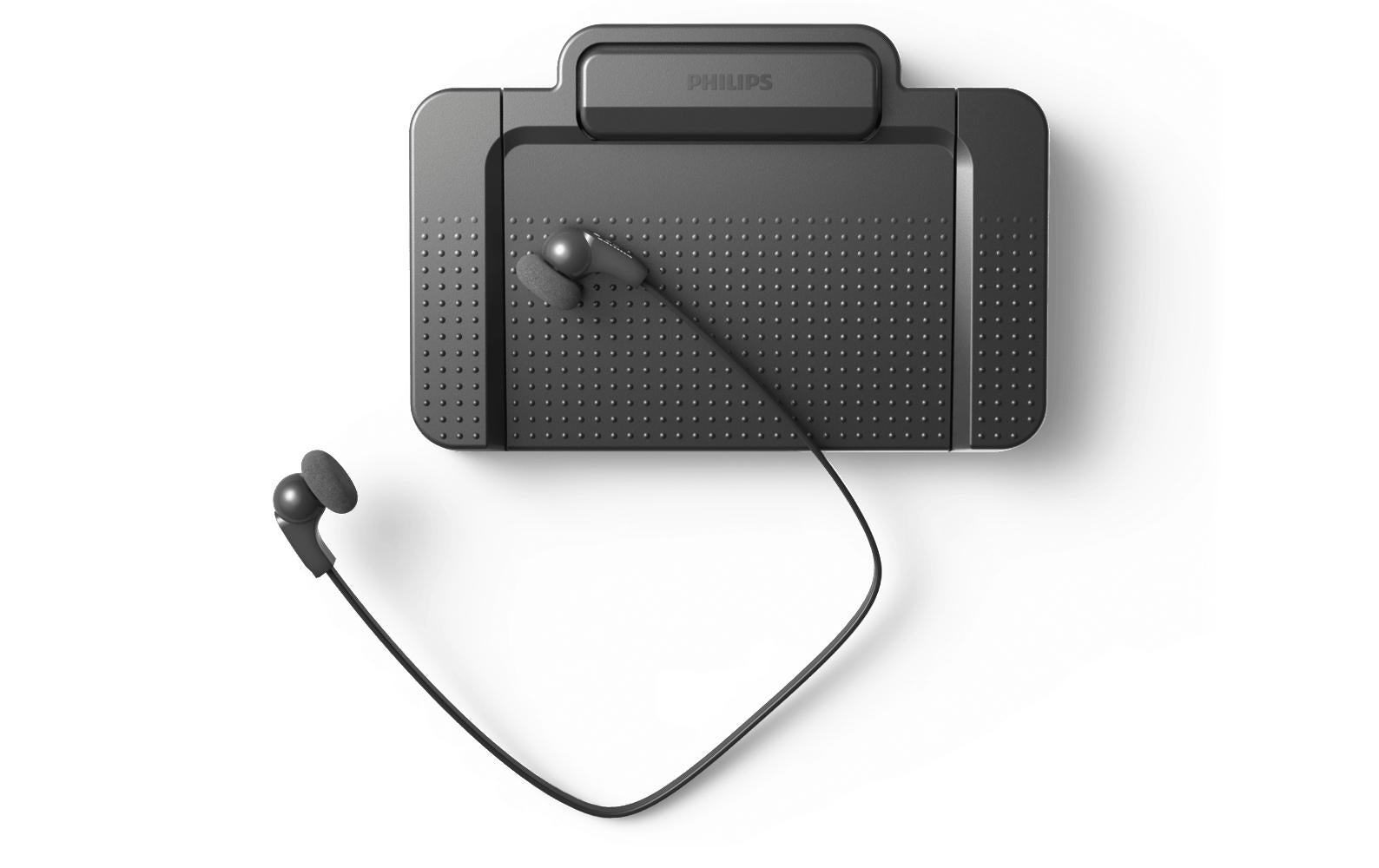 Philips LFH7177 – Transkriptions-Set, inkl. Fussschalter, für PC