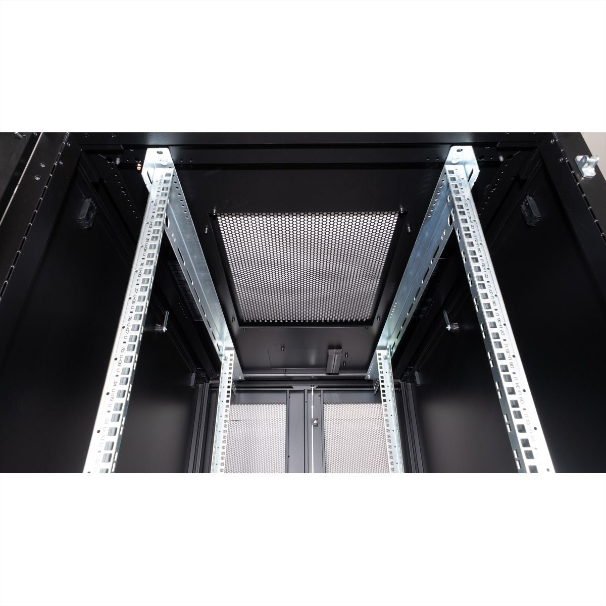 ROLINE Pro – 19" Netzwerkschrank 42U, IP20, abschliessbar, 800 × 1200 × 1970 mm, schwarz, Stahl