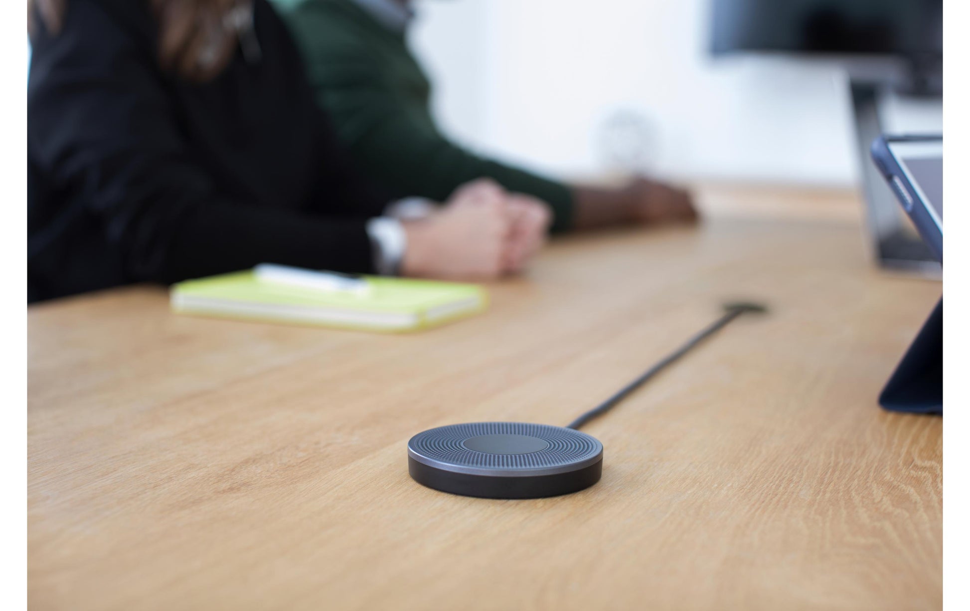 Logitech Erweiterungsmikrofon für MeetUp – Konferenzmikrofon, kabelgebunden, für Logitech MeetUp, schwarz, grau