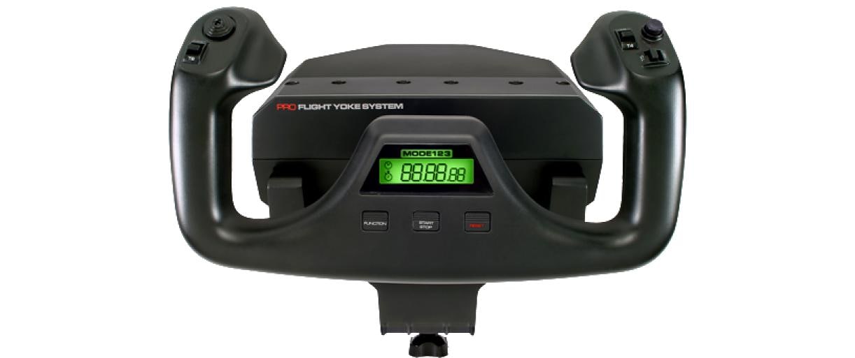 Logitech G Saitek Pro Flight Yoke System – Maus – Kabelgebunden (USB‑A), Schwarz