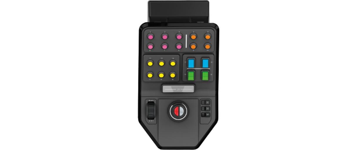 Logitech G Saitek Farm Sim Seitenpanel – Joystick – USB (kabelgebunden), 3 Achsen, programmierbar, für PC