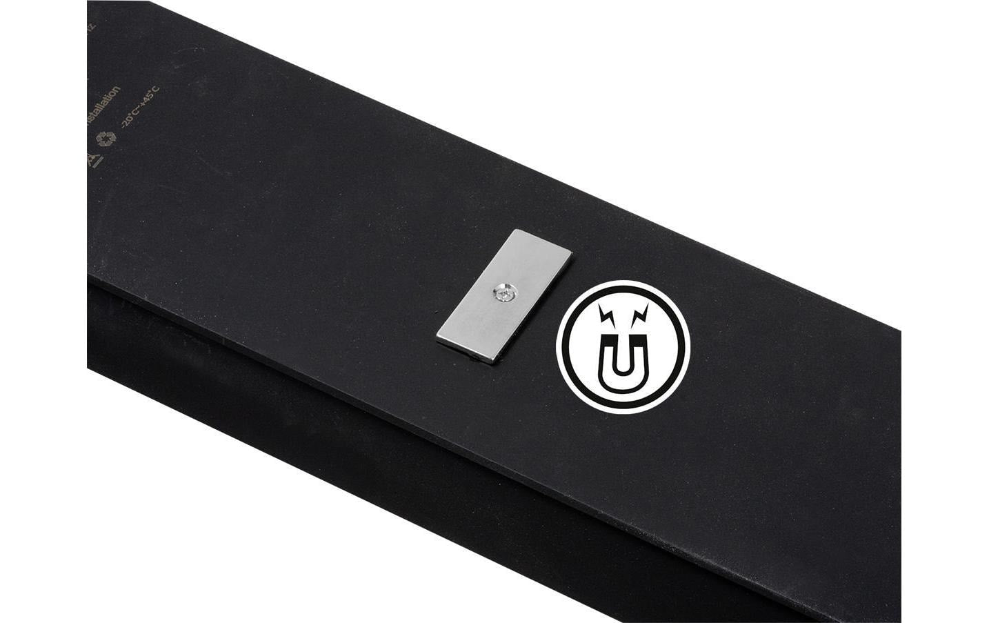 KRAFTWERK Unterbauleuchte LED – magnetisch – 5000 K – 1’800 lm 20 W – IP65 – schwarz, 59 × 12,4 × 4,3 cm