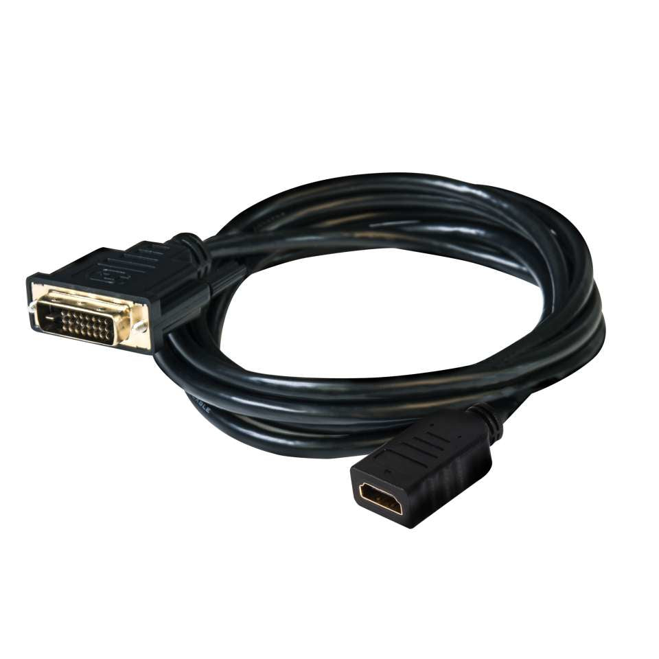 CLUB3D Club 3D – DVI-D auf HDMI Adapter, HDMI 1.4, 3840×2160, 2 m, bidirektional
