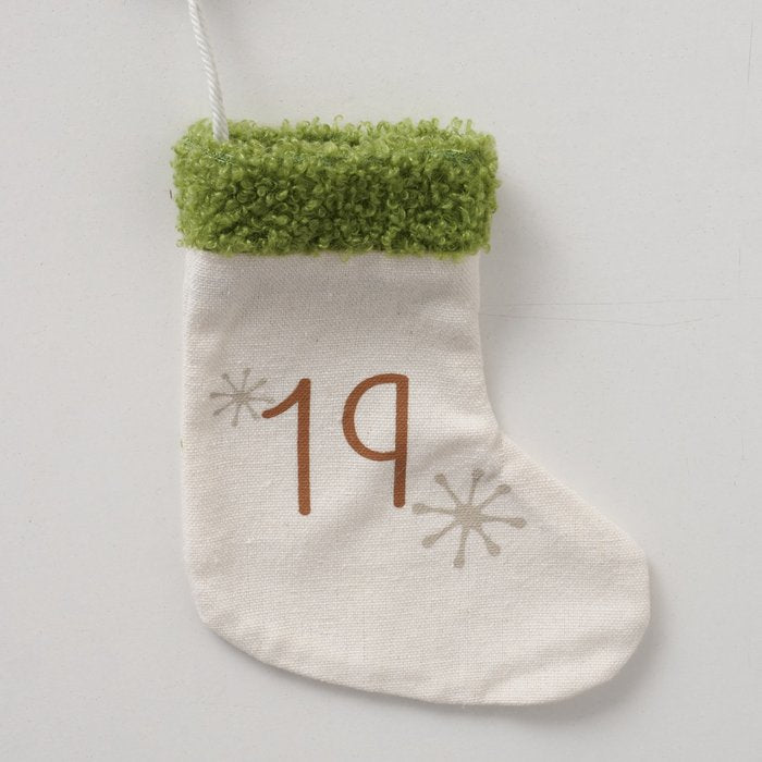 Boltze Adventskalender – Weihnachten – Kalender zum Befüllen, 24-teilig – 283 × 2 × 20 cm