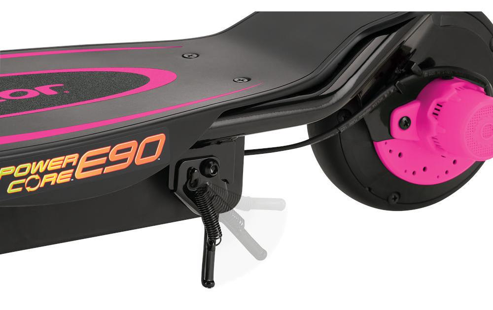 Razor Elektroroller Power Core E90 – 16 km/h, bis 24 km Reichweite – 12 V (80 Wh) – Pink