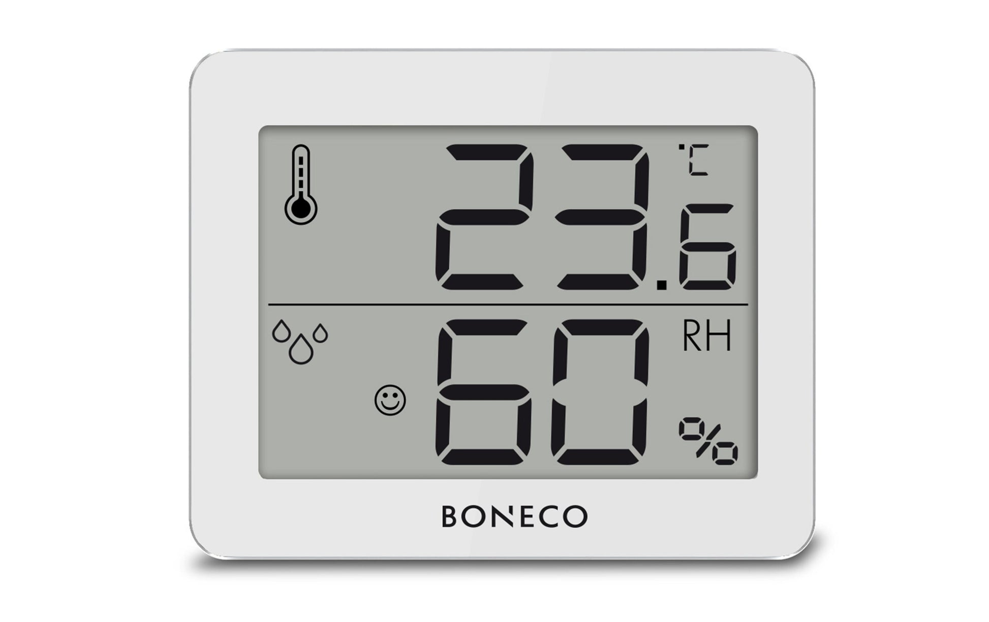 Boneco X200 – Thermo-/Hygrometer, Digital-Display – Weiss