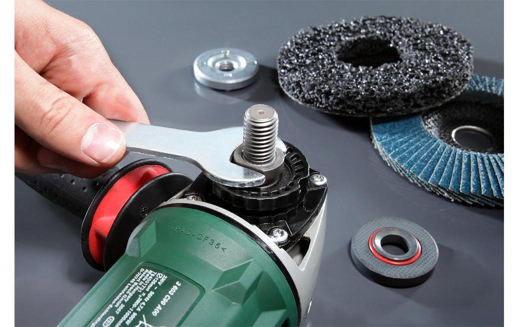kwb Gabelschlüssel – Schlüsselweite 17 mm – für Winkelschleifer – Edelstahl