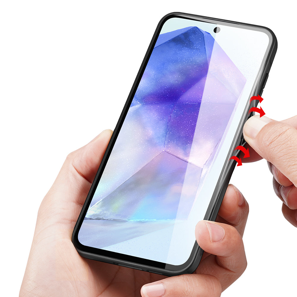 nevox StyleShell NYLO – Backcover – für Samsung Galaxy A36 5G – TPU, schwarz