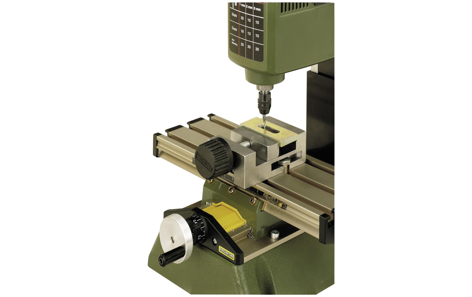 Proxxon PM40 Schraubstock – Backenbreite 46 mm, Spannweite 34 mm, Tiefe 70 mm