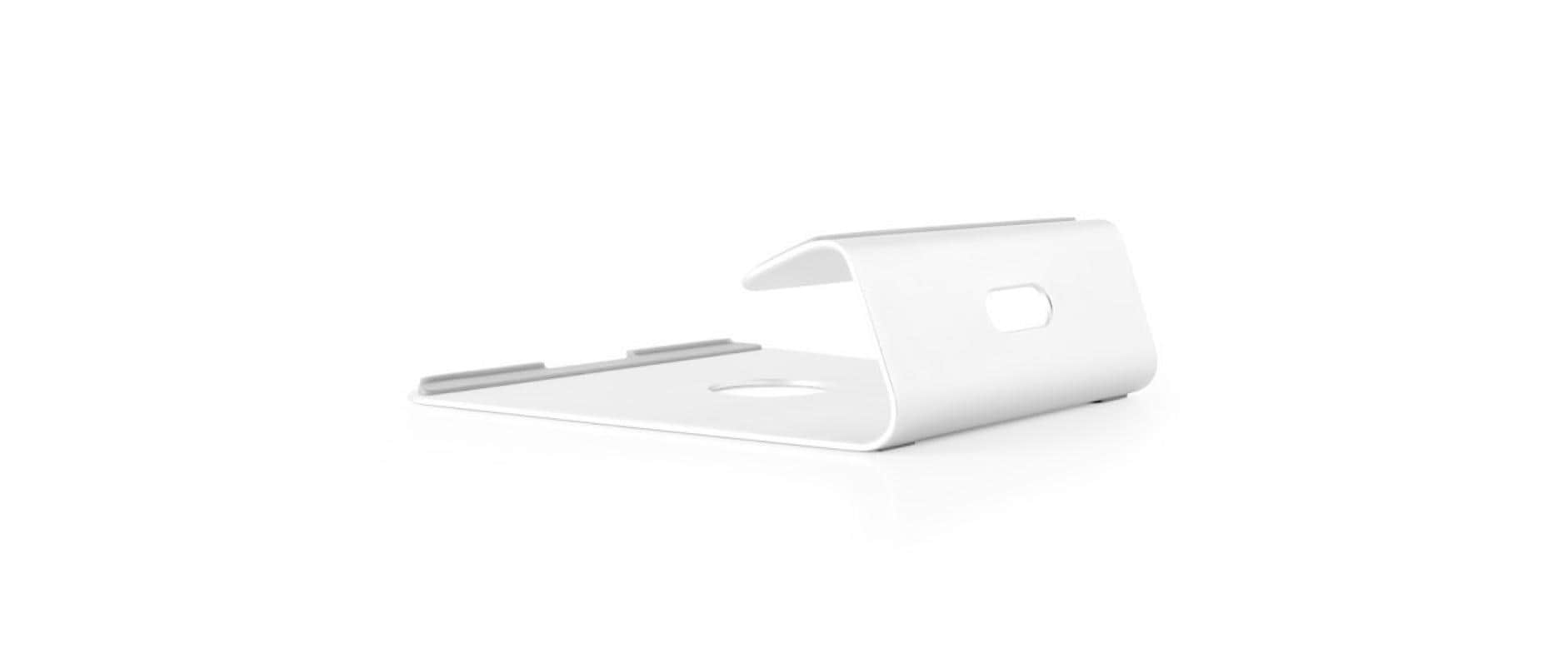 Neomounts Laptop-Ständer – für Notebooks bis 17", 5 kg Traglast – Silber